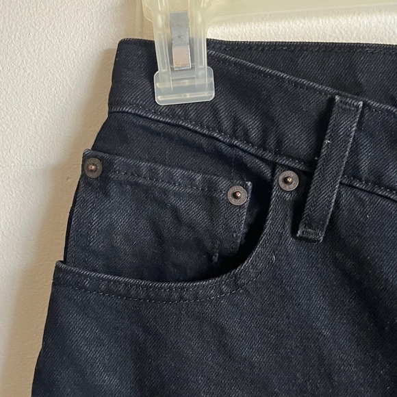 Abercrombie & Fitch Black 90’s Straight Ultra High Rise Curve Love Jeans Sz 10 - Picture 8 of 11